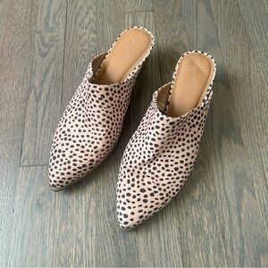 Universal Thread Women’s Tobi Leopard Print Heeled Mules Brown Size 11
